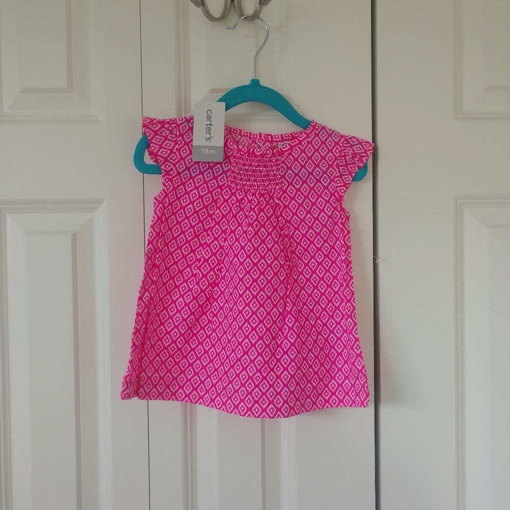 Pink + White Blouse Outfit